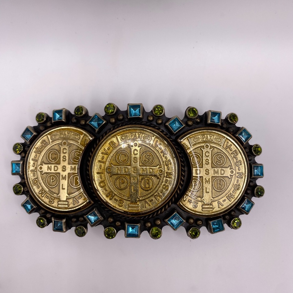 Virgins Saints & Angels San Benito Belt Buckle